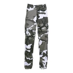 Pantalon de travail 2 en 1 convertible en short - camouflage-urban
