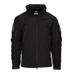 Veste tactique softshell - noir