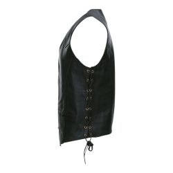 Gilet cuir intemporel