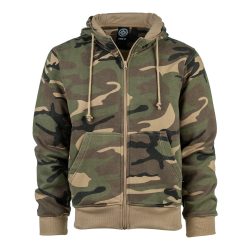 Veste à capuche avec zip Kosumo - camouflage-woodland