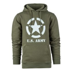 Sweat à capuche Allied Star - kaki