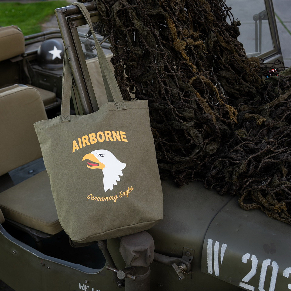 Sac fourre-tout en toile 101st Airborne Division – Image 3
