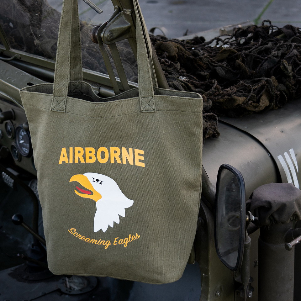 Sac fourre-tout en toile 101st Airborne Division – Image 6