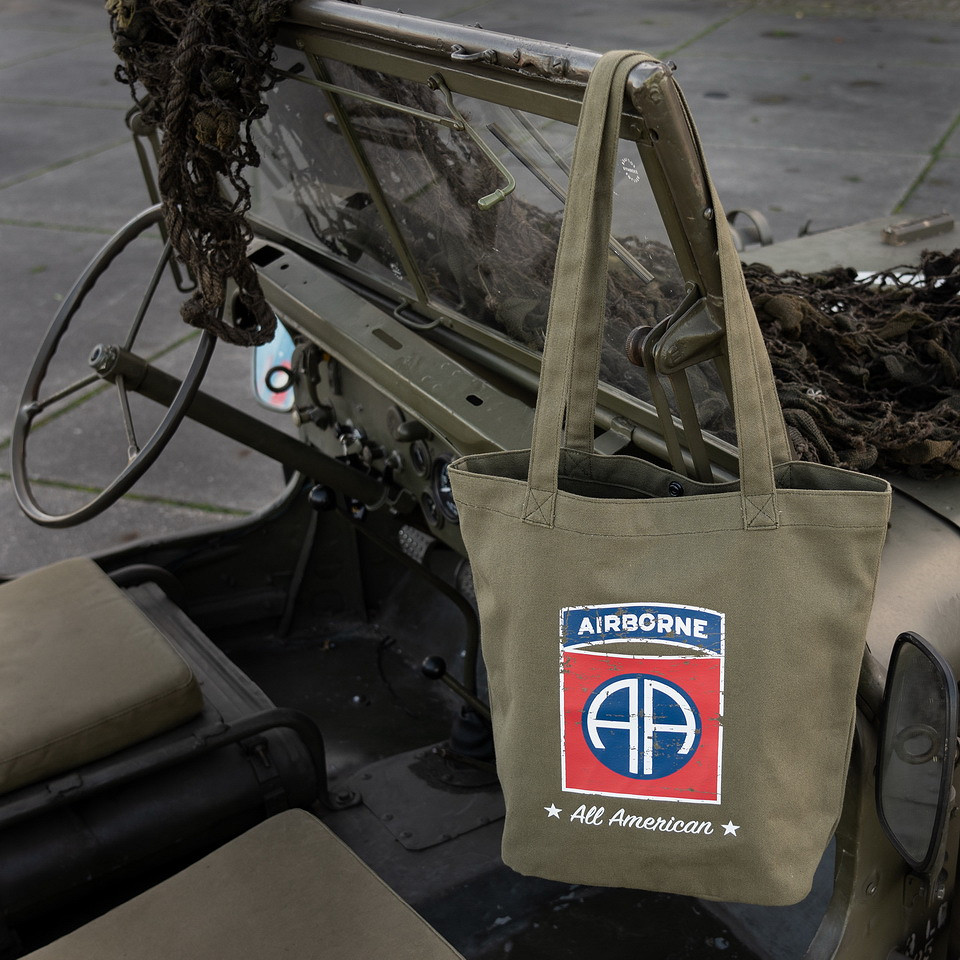 Sac fourre-tout en toile 82e Division Aéroportée