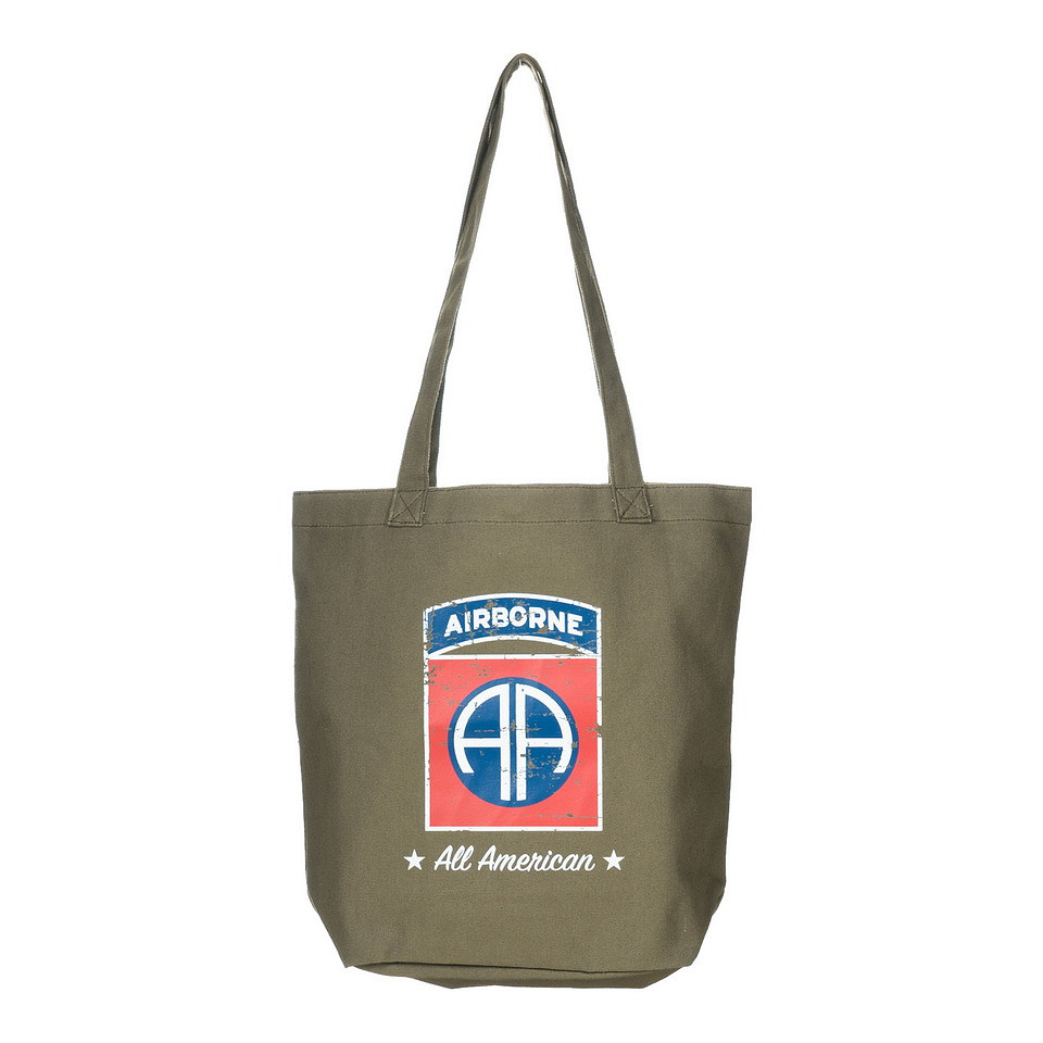 Sac fourre-tout en toile 82e Division Aéroportée – Image 3
