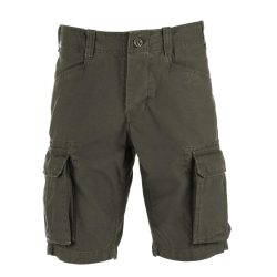 Short cargo délavé à la pierre - kaki