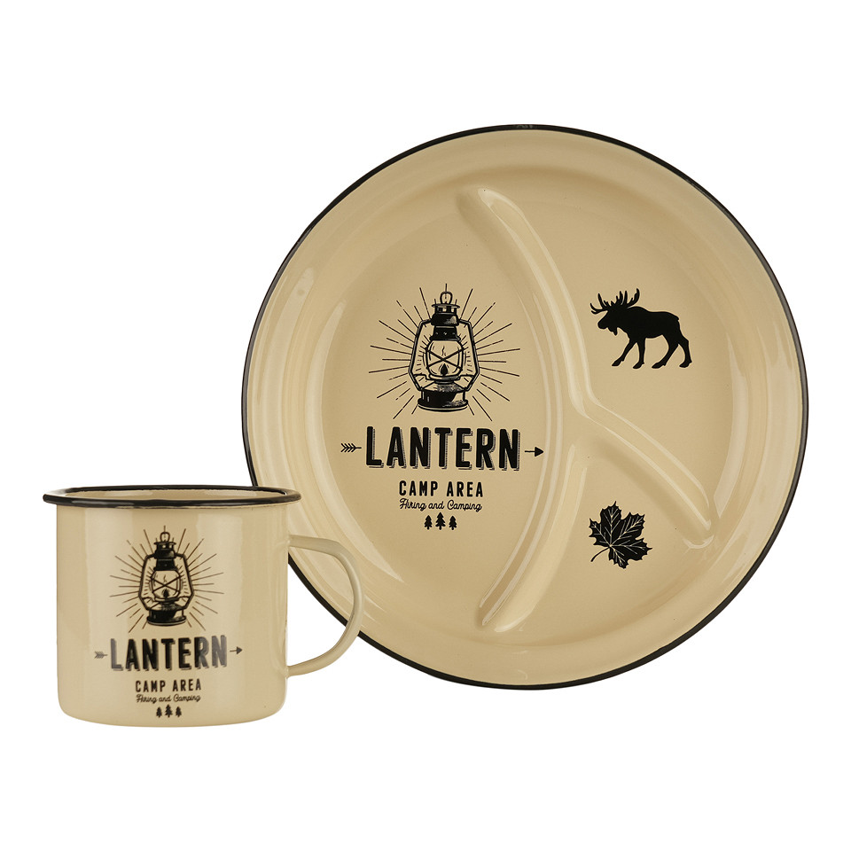 Assiette émaillée Outdoor Lantern – Image 2