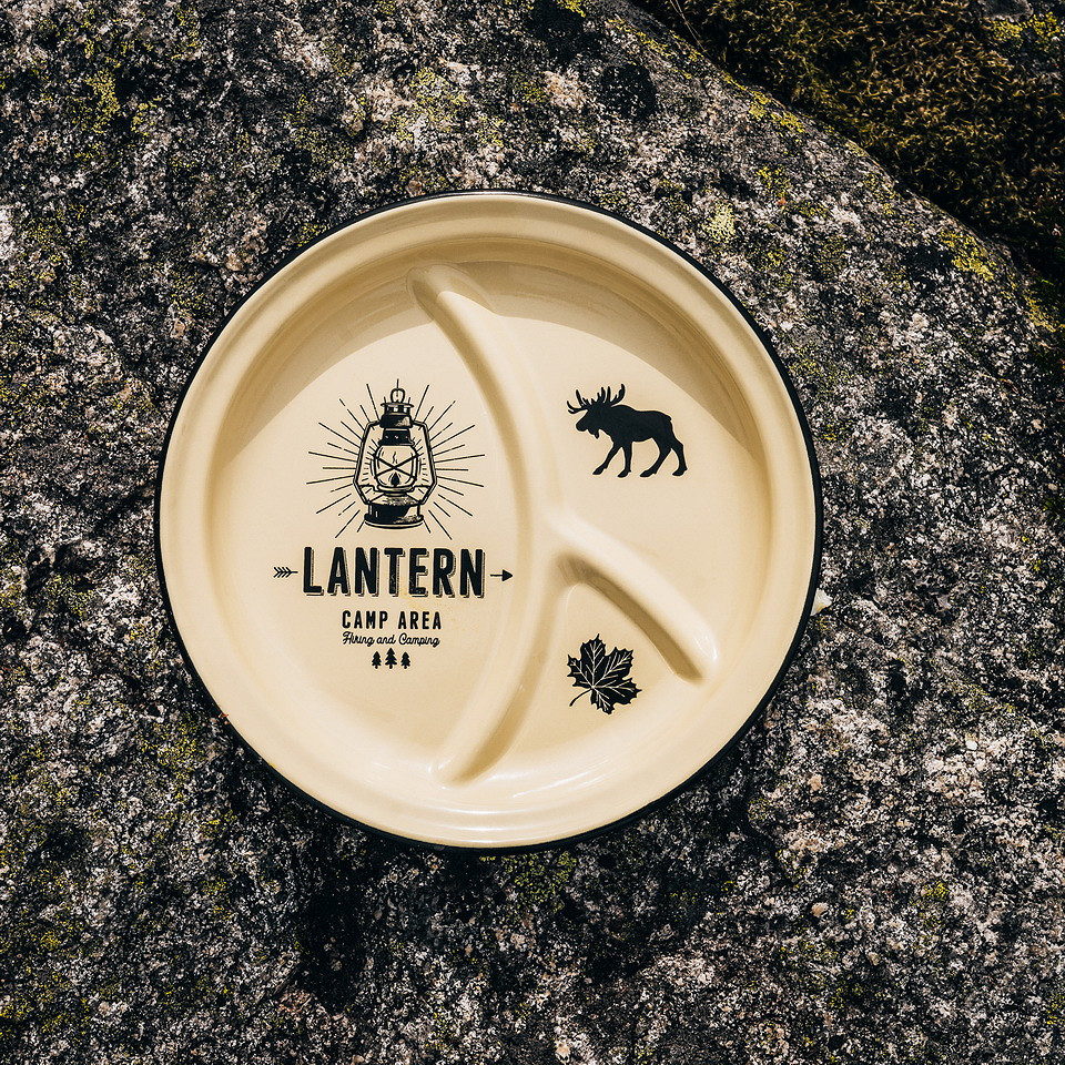 Assiette émaillée Outdoor Lantern – Image 4