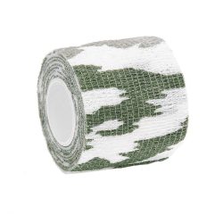 Bande extensible en rouleau 4,5 m x 5 cm - camouflage-snow