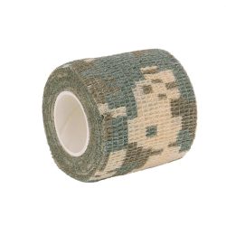 Bande extensible en rouleau 4,5 m x 5 cm - camouflage-digital-desert