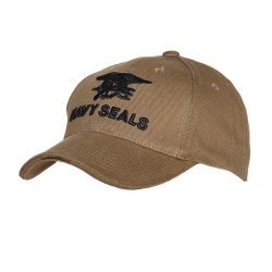 Casquette Baseball Navy Seals - coyote