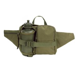Sac de taille (ou banane) avec gourde - kaki