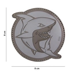Patch 3D PVC Attacking Shark #2