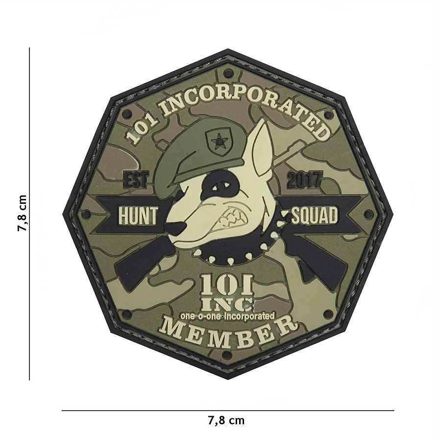 Patch 3D PVC Hunt Squad #3