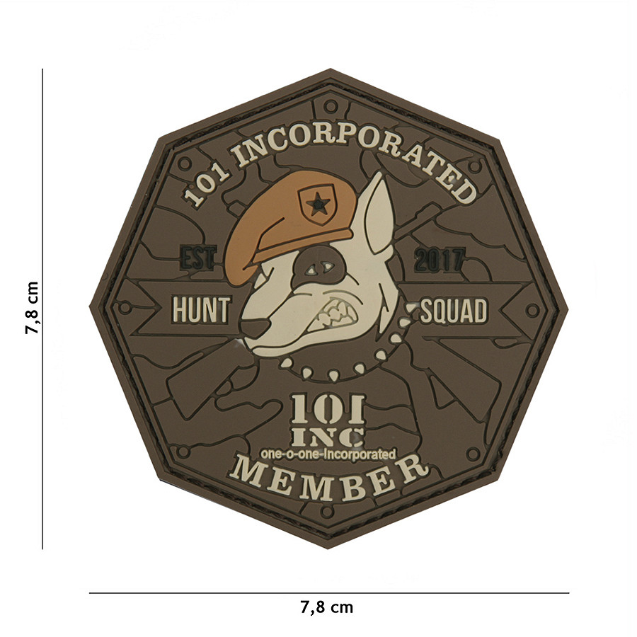 Patch 3D PVC Hunt Squad #1