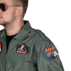 Patch 3D PVC Kiss me before flight