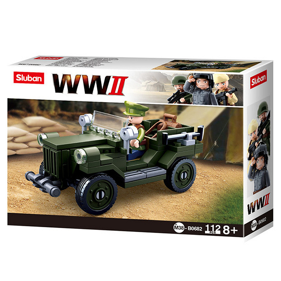 Camion léger allié WWII - jeu de briques – Image 2