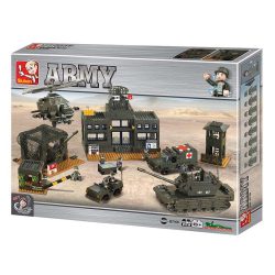 Quartier général militaire WWII - jeu de briques