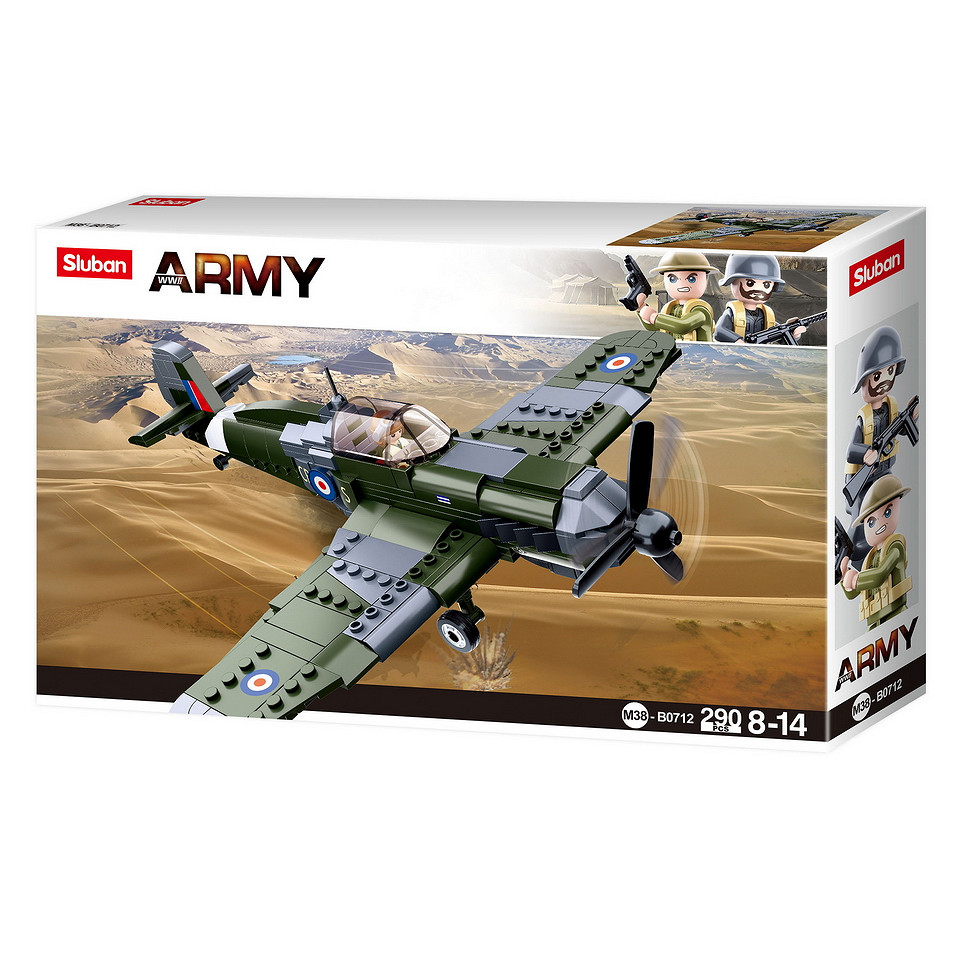 Chasseur de l'armée britannique WWII - jeu de briques – Image 3