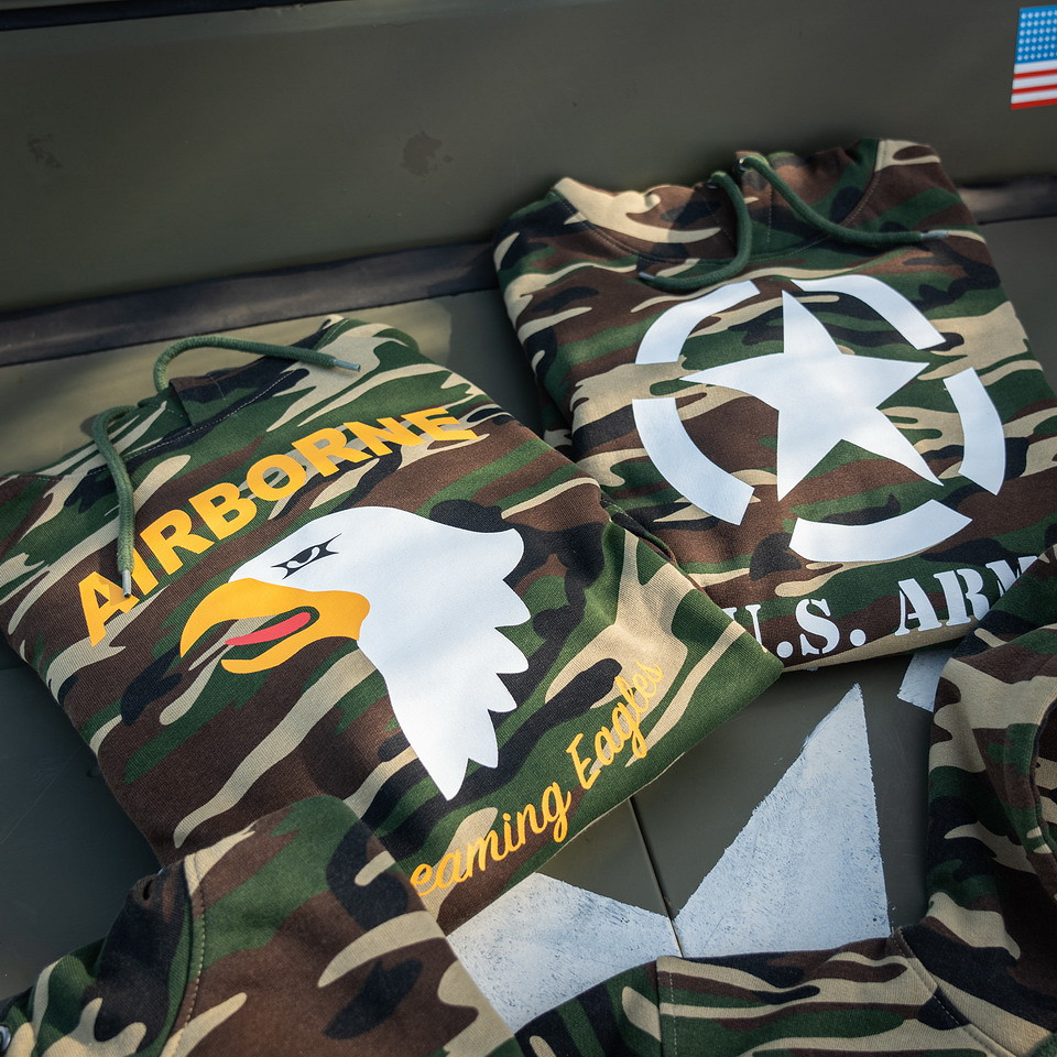 Sweat à capuche Allied Star US Army – Image 5