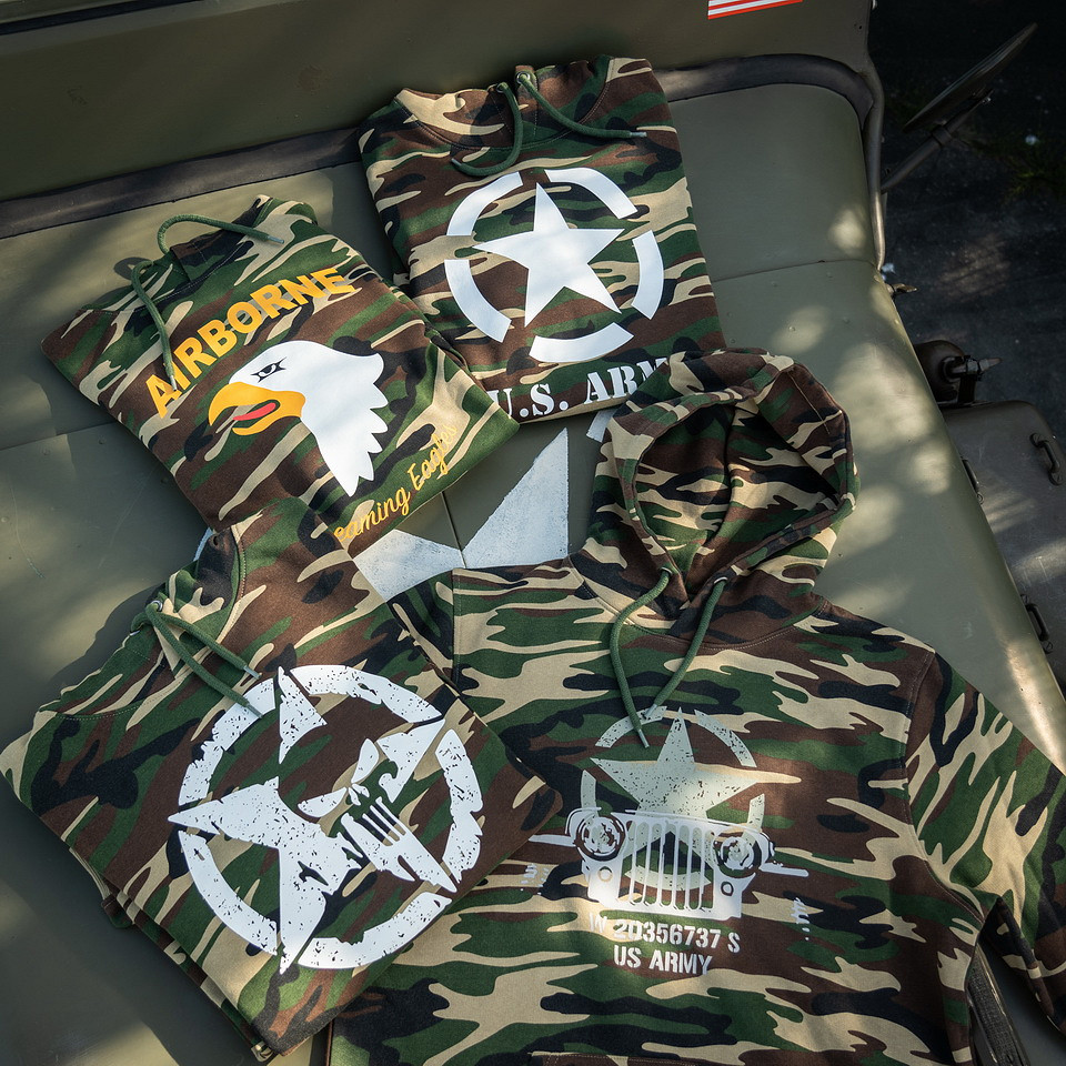 Sweat à capuche Allied Star US Army – Image 6