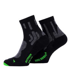 Chaussettes outdoor Boru en Bambou courtes