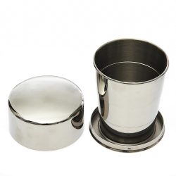 Tasse pliable télescopique en acier inoxydable - Taille S (50ml)