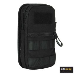 Poche rembourrée en Cordura LQ16168 Multifonction - noir