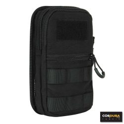 Poche rembourrée en Cordura LQ16168 Multifonction - noir