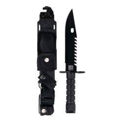 Couteau combat militaire US D80 - noir