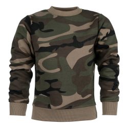 Pull camouflage enfant
