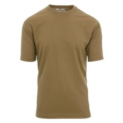Tee shirt tactique à séchage rapide manches courtes - coyote