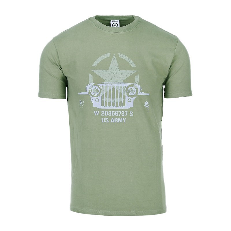 Tee shirt Allied Star Willys Jeep WWII – Image 3