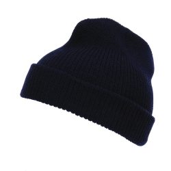 Bonnet 100% laine - marine