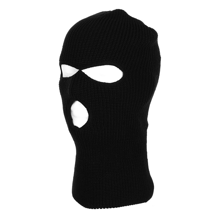 Cagoule 3 trous en laine
