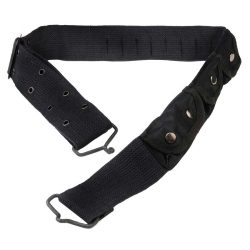 Ceinture de pistolet avec poche - noir