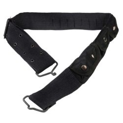 Ceinture de pistolet avec poche - noir