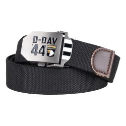 Ceinture toile 46mm & 52mm tropical D-Day 1944 - noir