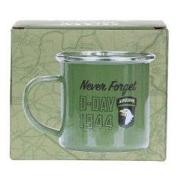 Tasse émaillée D-Day 1944 - vert
