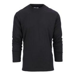 Tee shirt tactique à séchage rapide manches longues - noir