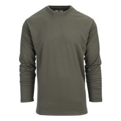 Tee shirt tactique à séchage rapide manches longues - kaki