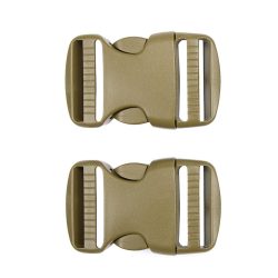 Boucles de rechange tactiques 38mm – set de 2