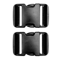 Boucles de rechange tactiques 50mm – set de 2 - noir