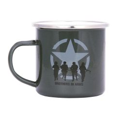 Tasse émaillée Brothers in Arms - vert