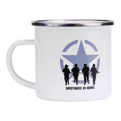 Tasse émaillée Brothers in Arms