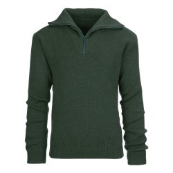 Pull camionneur 100% laine - vert