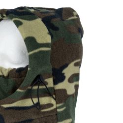 Cagoule polaire grand froid ajustable