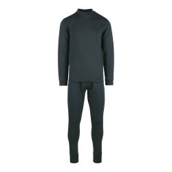 Set thermique tee shirt & pantalon - noir