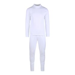 Set thermique tee shirt & pantalon - blanc