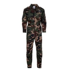 Combinaison de vol US Airforce - camouflage-woodland